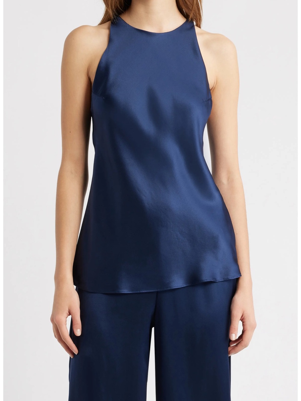 REFORMATION Saskia Silk Tank Top